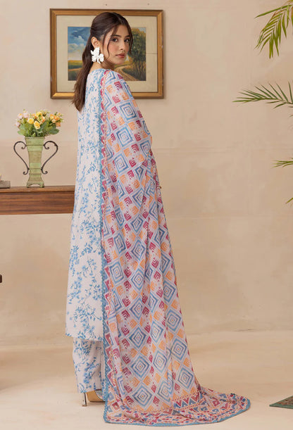 Adans Libas | Adans Embroidered satin | Satin Lawn 828213