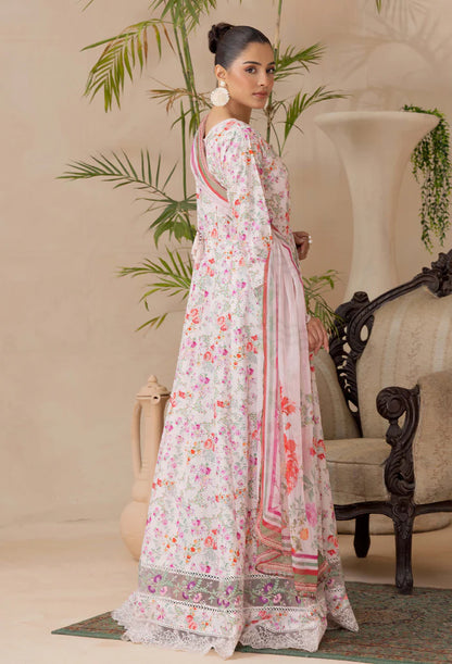 Adans Libas | Adans Chikankari Satin Lawn| CHIKANKARI 818104