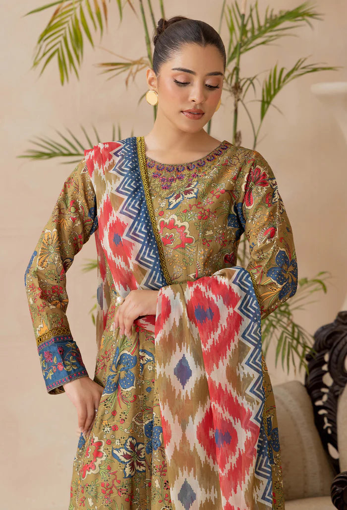 Adans Libas | Adans Chikankari Satin Lawn| CHIKANKARI 818105