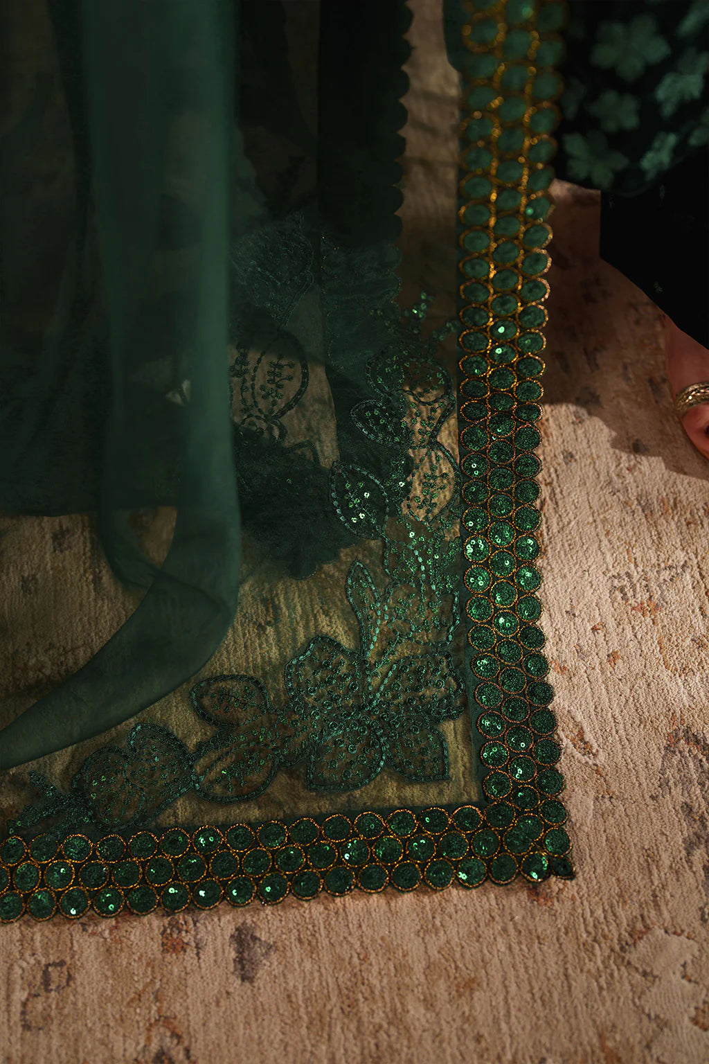 IZNIK | Raagni Velvet Formals | IV-60 Embroidered Velvet
