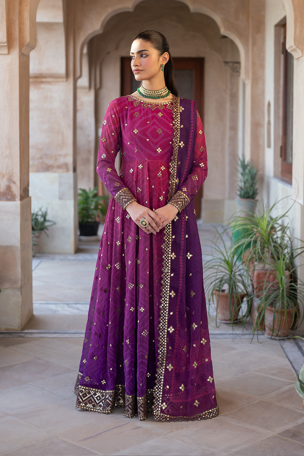 Iznik | Bandhani Collection | UE-327