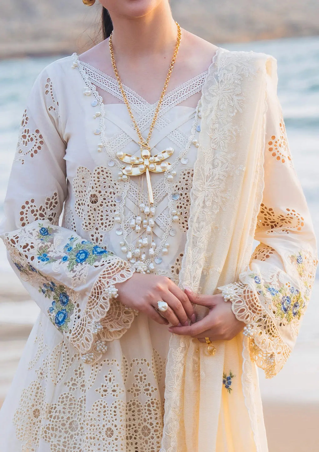 Elaf Premium | Hai Kuch Festive Lawn 24 | EHK-03B Ayra - House Of Anaya