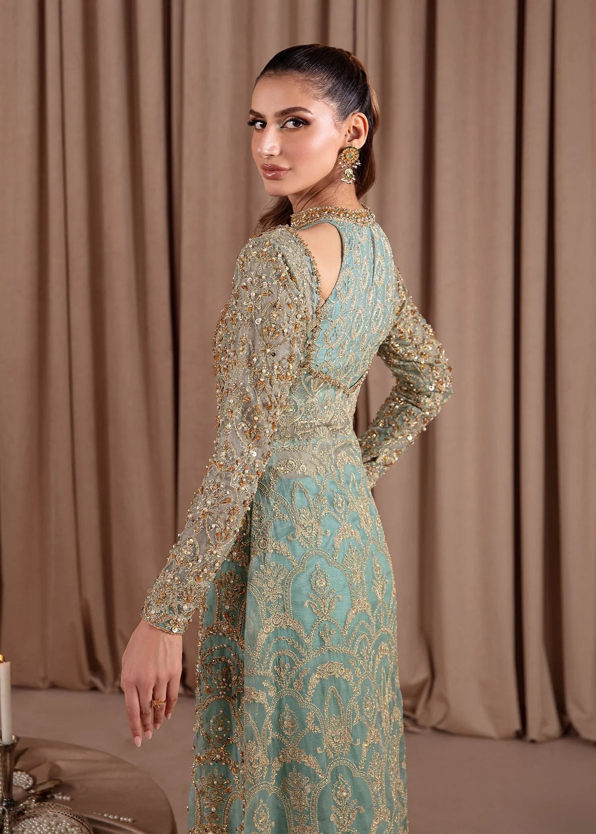 Kanwal Malik | Elara Collection 24 | Aquamarine