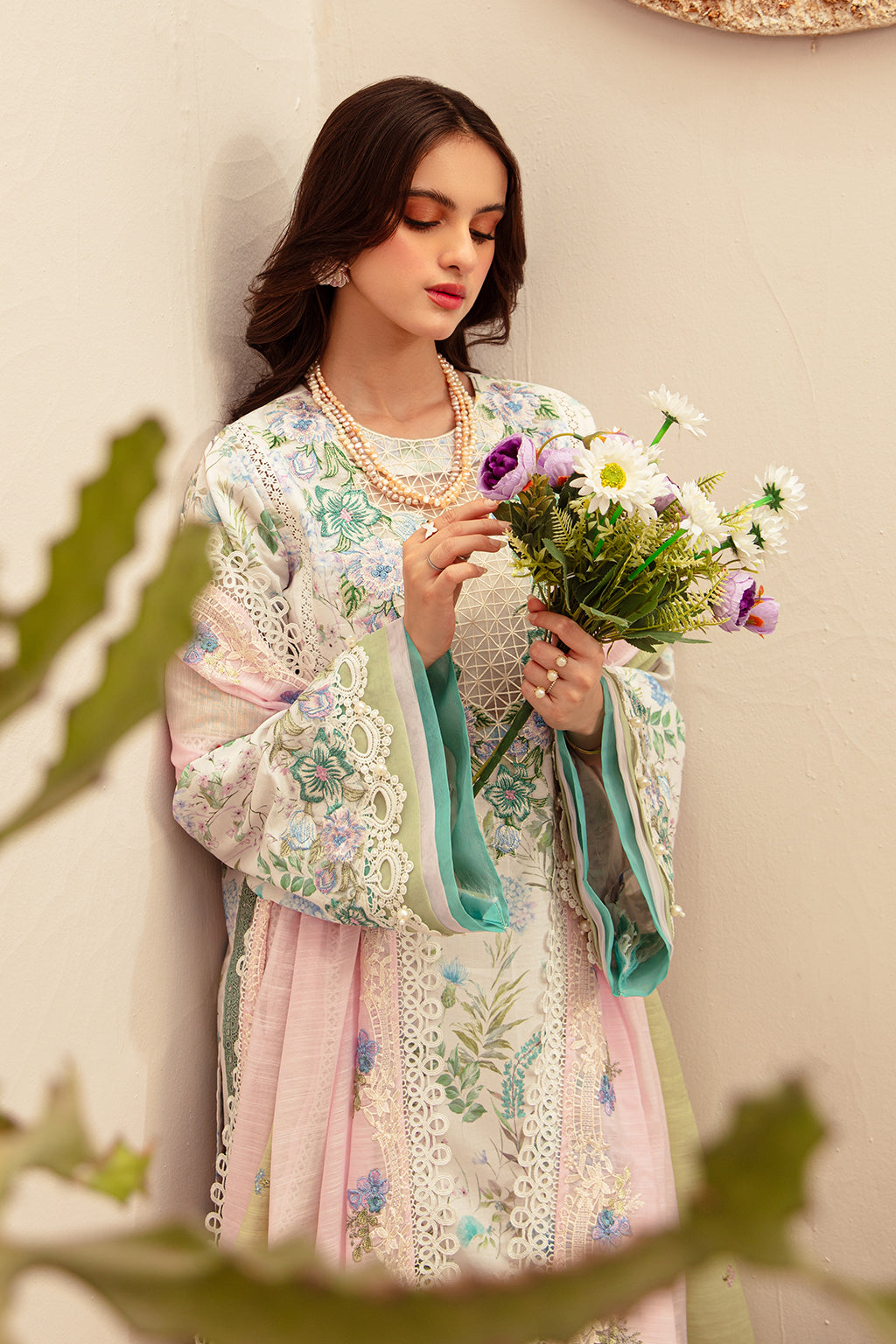 AJR Couture | Alif Affordable Lawn 24 | GLEAM - House Of Anaya