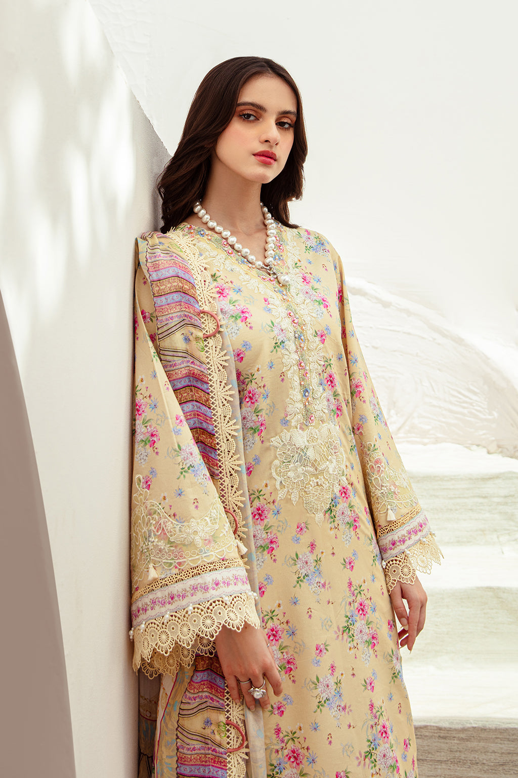 AJR Couture | Alif Affordable Lawn 24 | SUNNY DELIGHT - House Of Anaya