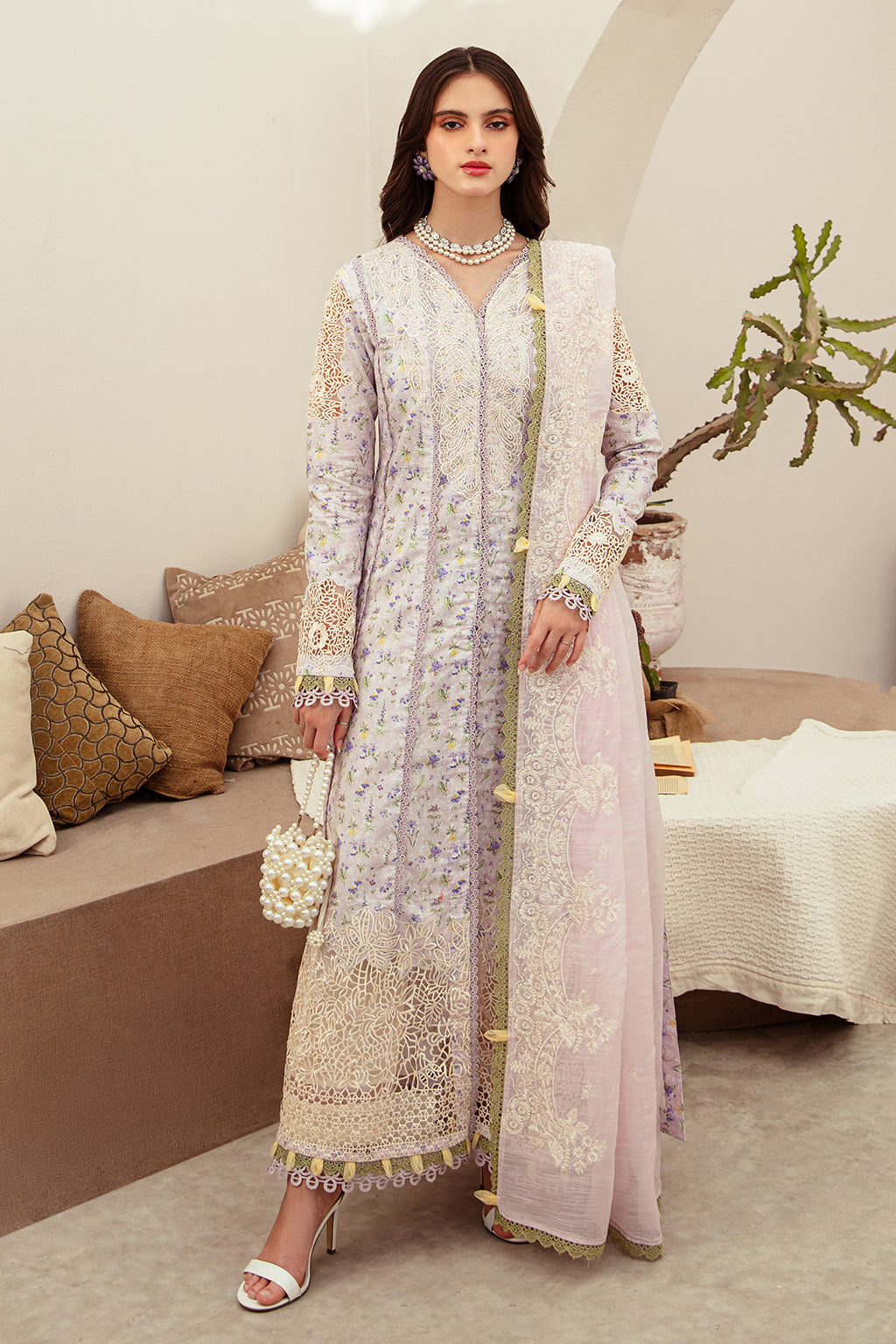 AJR Couture | Alif Affordable Lawn 24 | ARIA - House Of Anaya