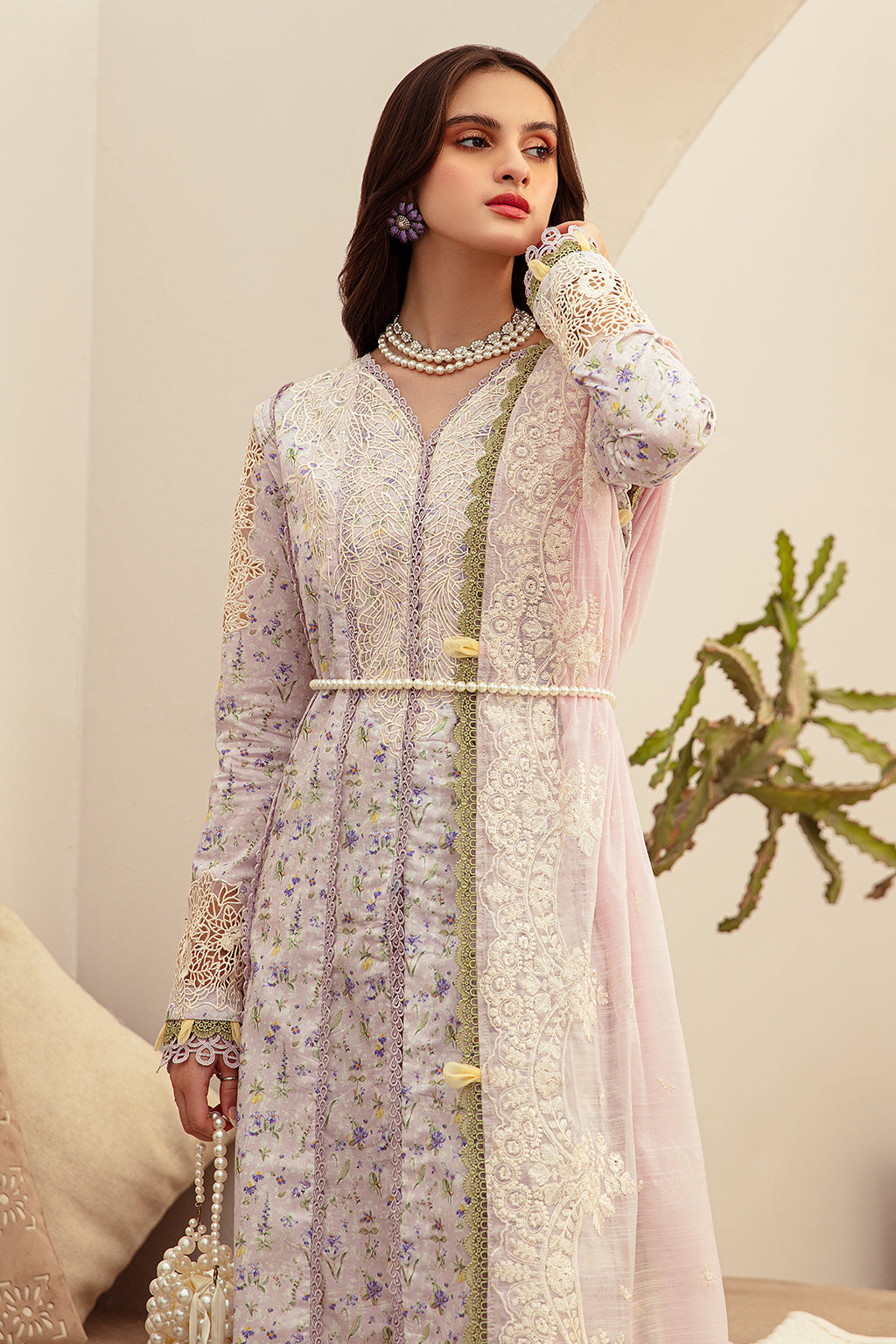 AJR Couture | Alif Affordable Lawn 24 | ARIA - House Of Anaya