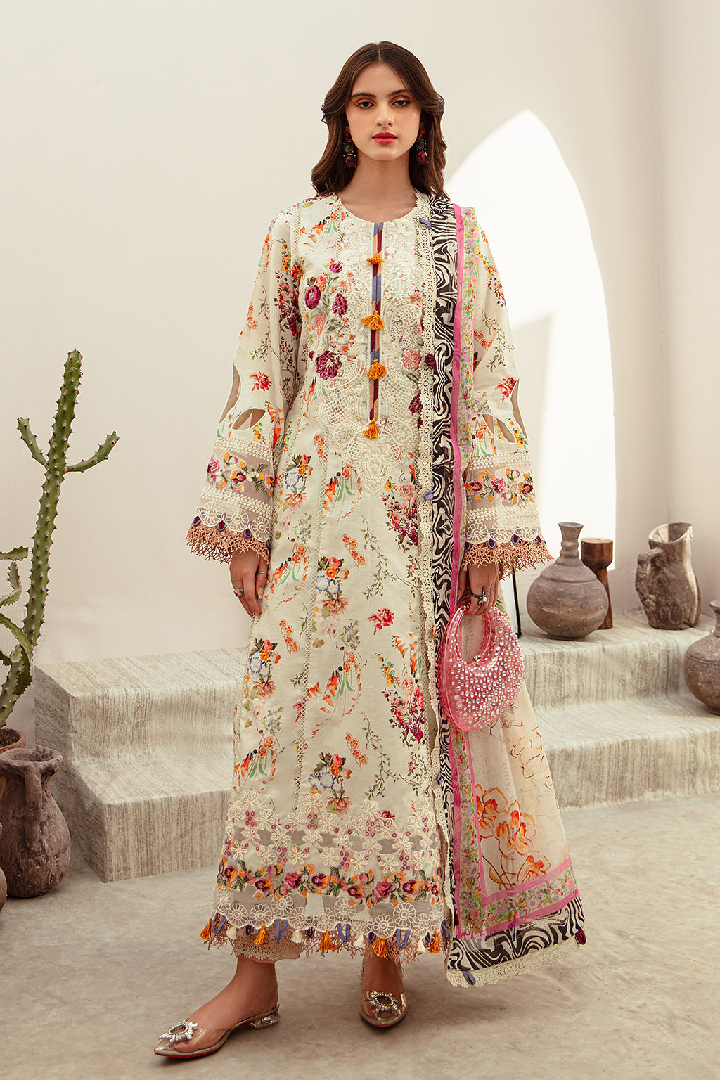 AJR Couture | Alif Affordable Lawn 24 | GARDIAN - House Of Anaya