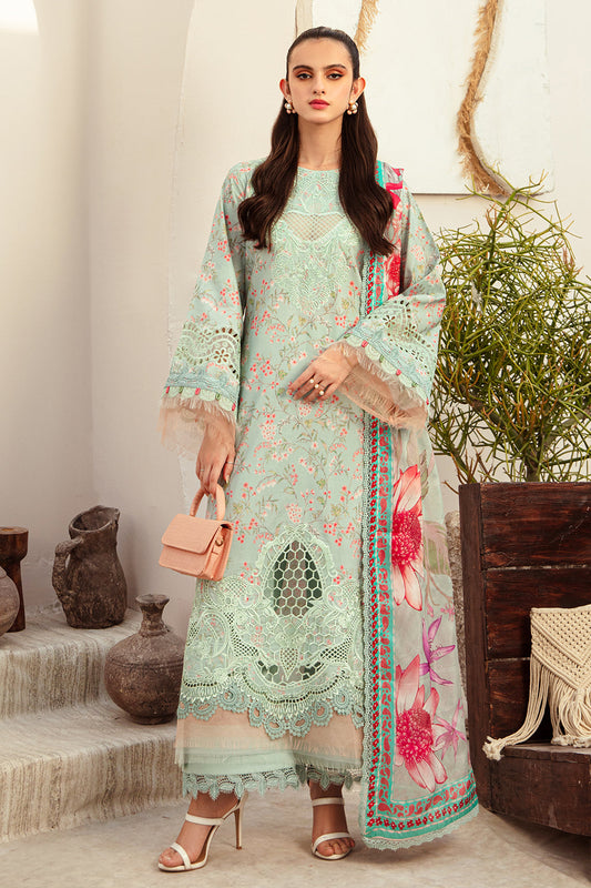 AJR Couture | Alif Affordable Lawn 24 | MISTY MORNING - House Of Anaya