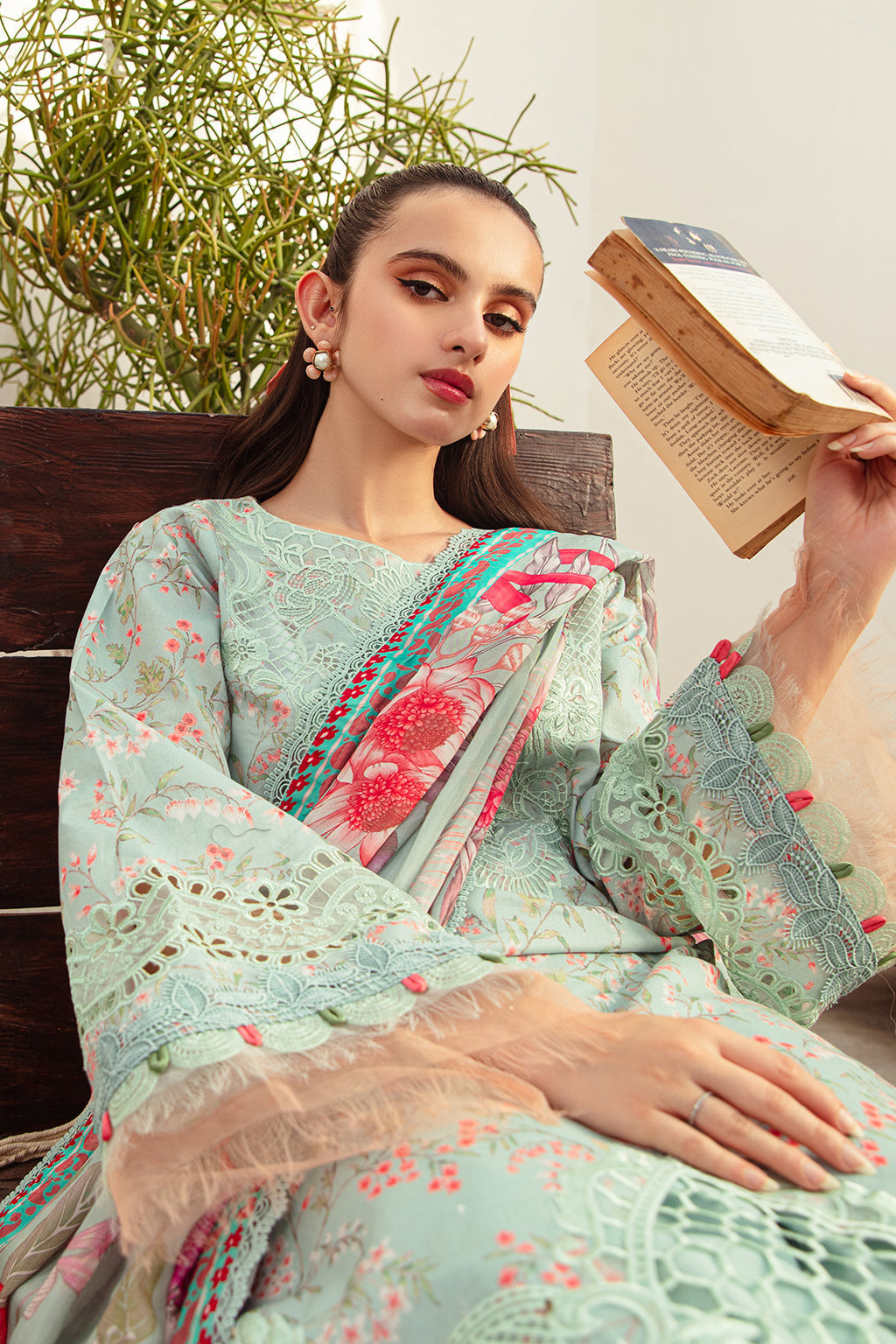 AJR Couture | Alif Affordable Lawn 24 | MISTY MORNING - House Of Anaya