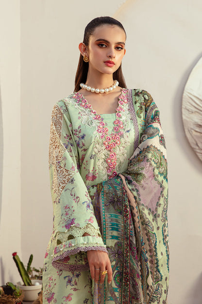 AJR Couture | Alif Affordable Lawn 24 | MINT MAGIC - House Of Anaya