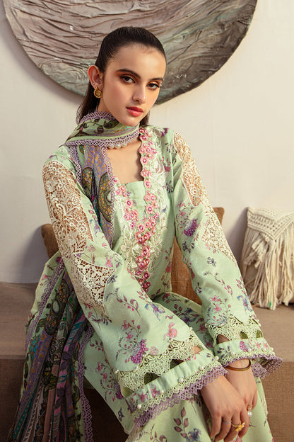 AJR Couture | Alif Affordable Lawn 24 | MINT MAGIC - House Of Anaya