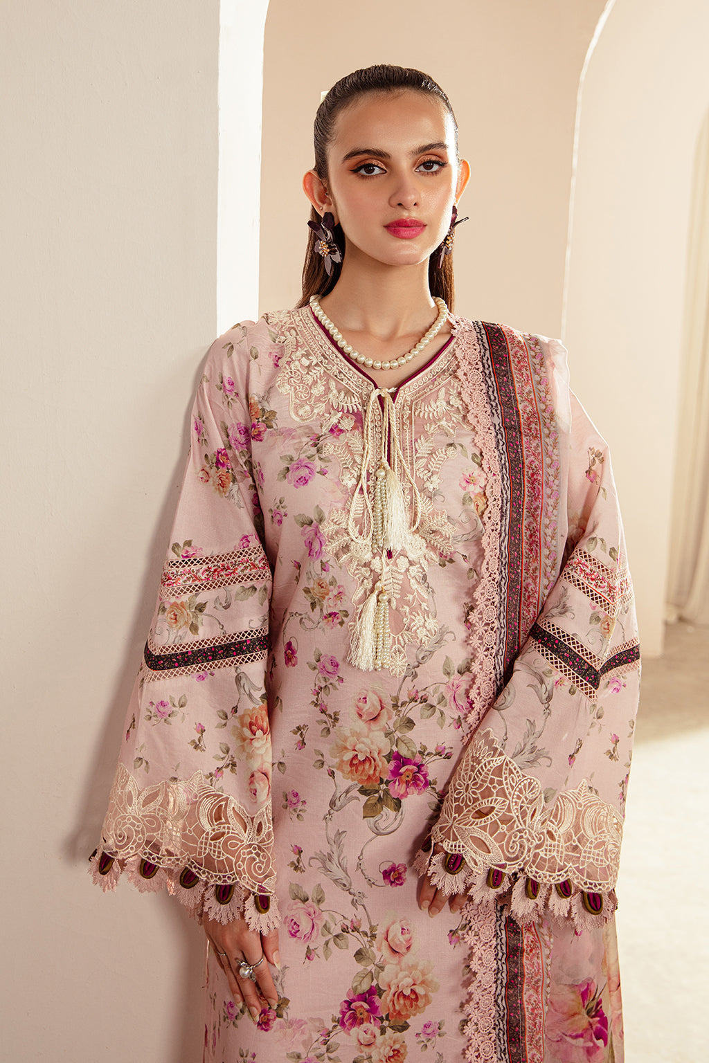 AJR Couture | Alif Affordable Lawn 24 | ROSELLA - House Of Anaya