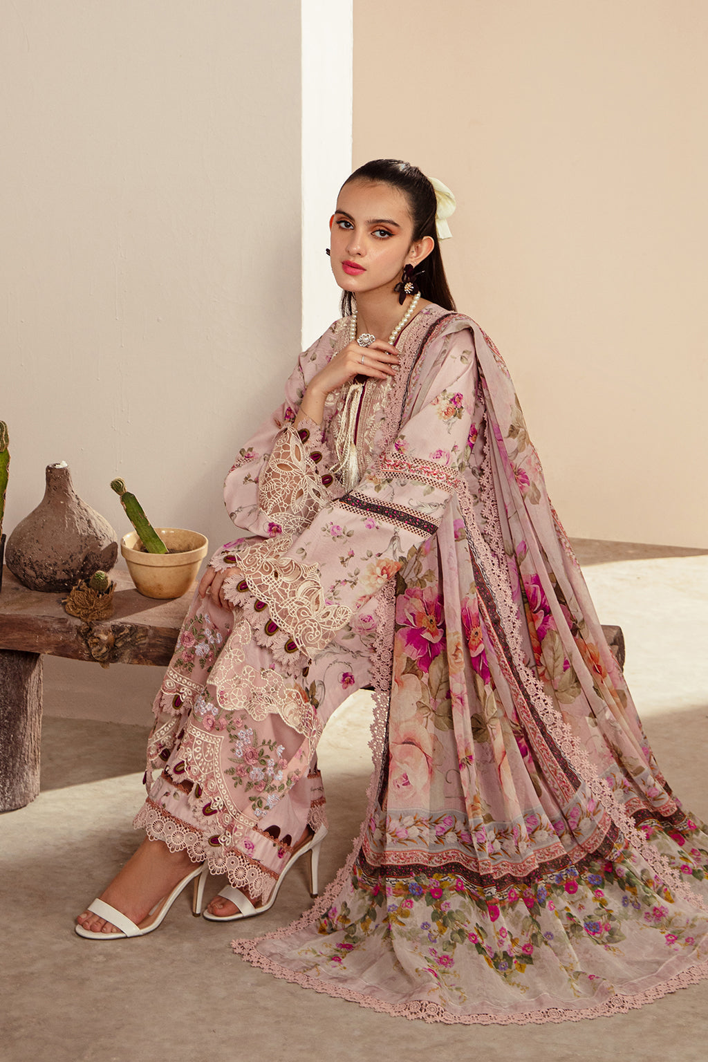 AJR Couture | Alif Affordable Lawn 24 | ROSELLA - House Of Anaya
