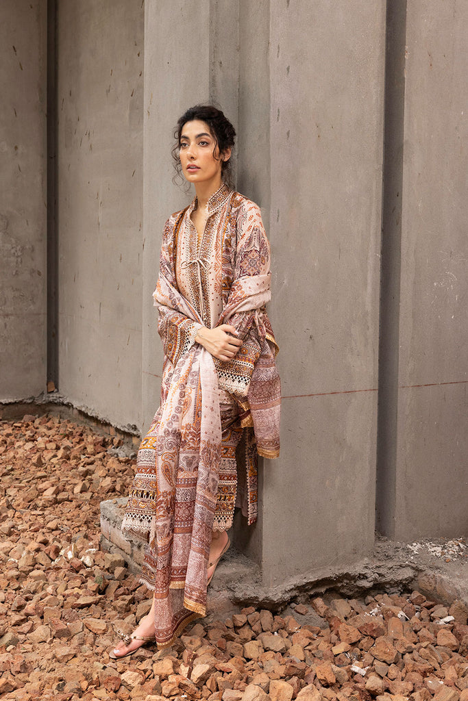 Sobia Nazir | Fall Edit 24 | DESIGN 5B FALL EDIT 2024 UNSTITCHED - House Of Anaya