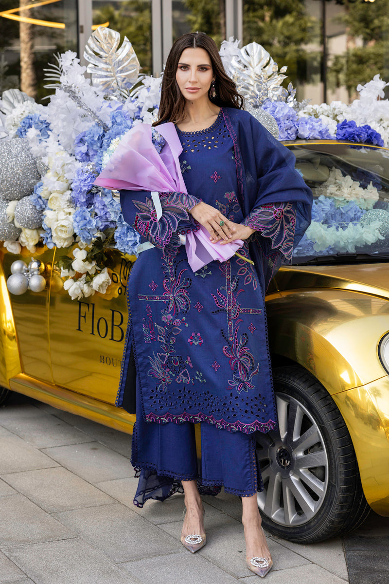 Rangrasiya | Carnation Summer Edit 25 | Aqua - House Of Anaya