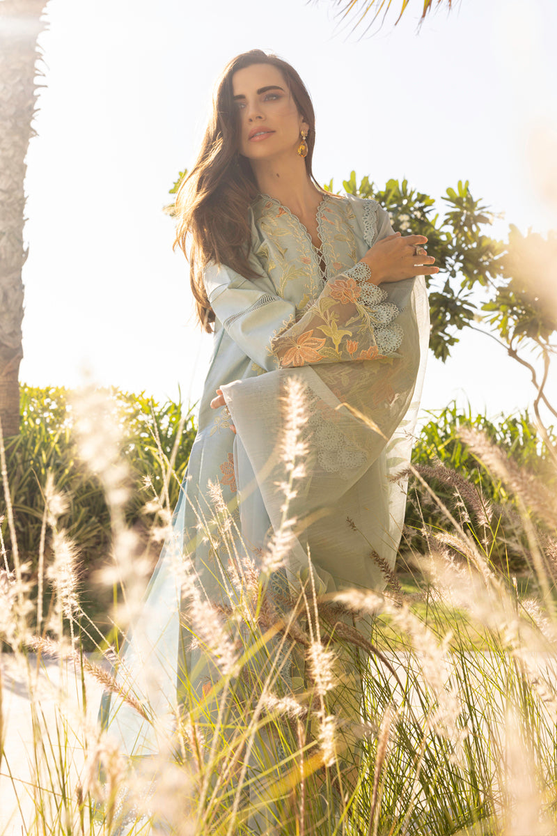 Rangrasiya | Carnation Summer Edit 25 | Ocean - House Of Anaya