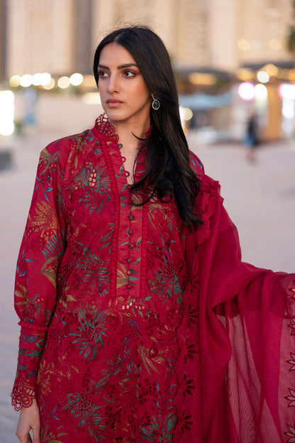 Rangrasiya | Carnation Summer Edit 25 | Scarlet