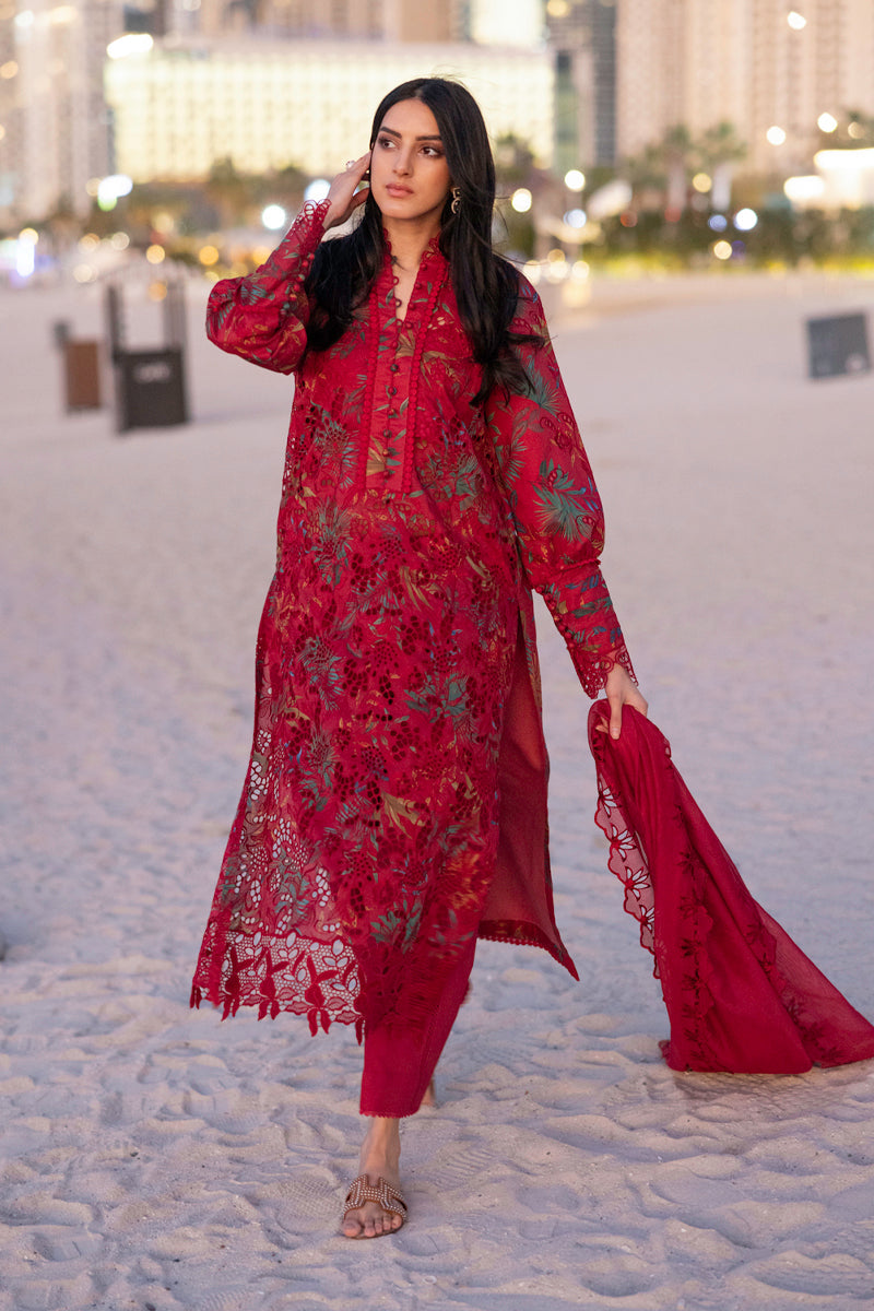 Rangrasiya | Carnation Summer Edit 25 | Scarlet