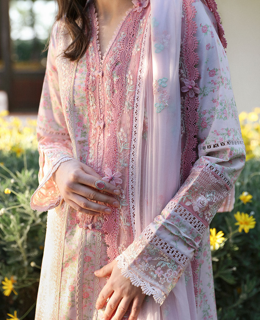 Republic Womenswear | Aylin Summer Lawn 24 | Rosa (D8-B) - House Of Anaya