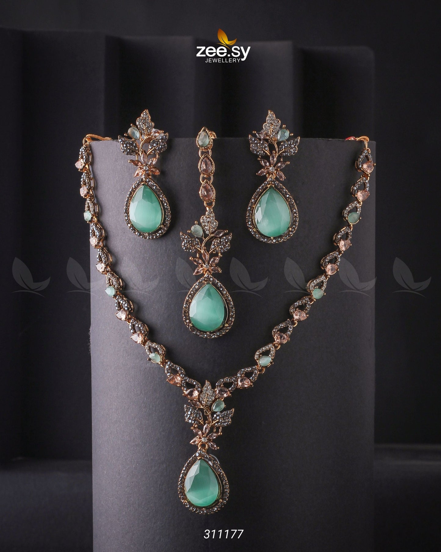 Opal Necklace Set - Libasekhas