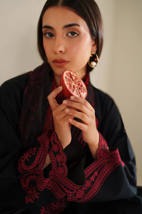 Farasha | Summer Weaves Embroidered lawn'26 | Floral Flame