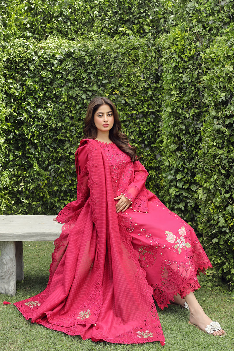 Qalamkar | Festive Lawn 2024 | PS-06 MALIHA - House Of Anaya