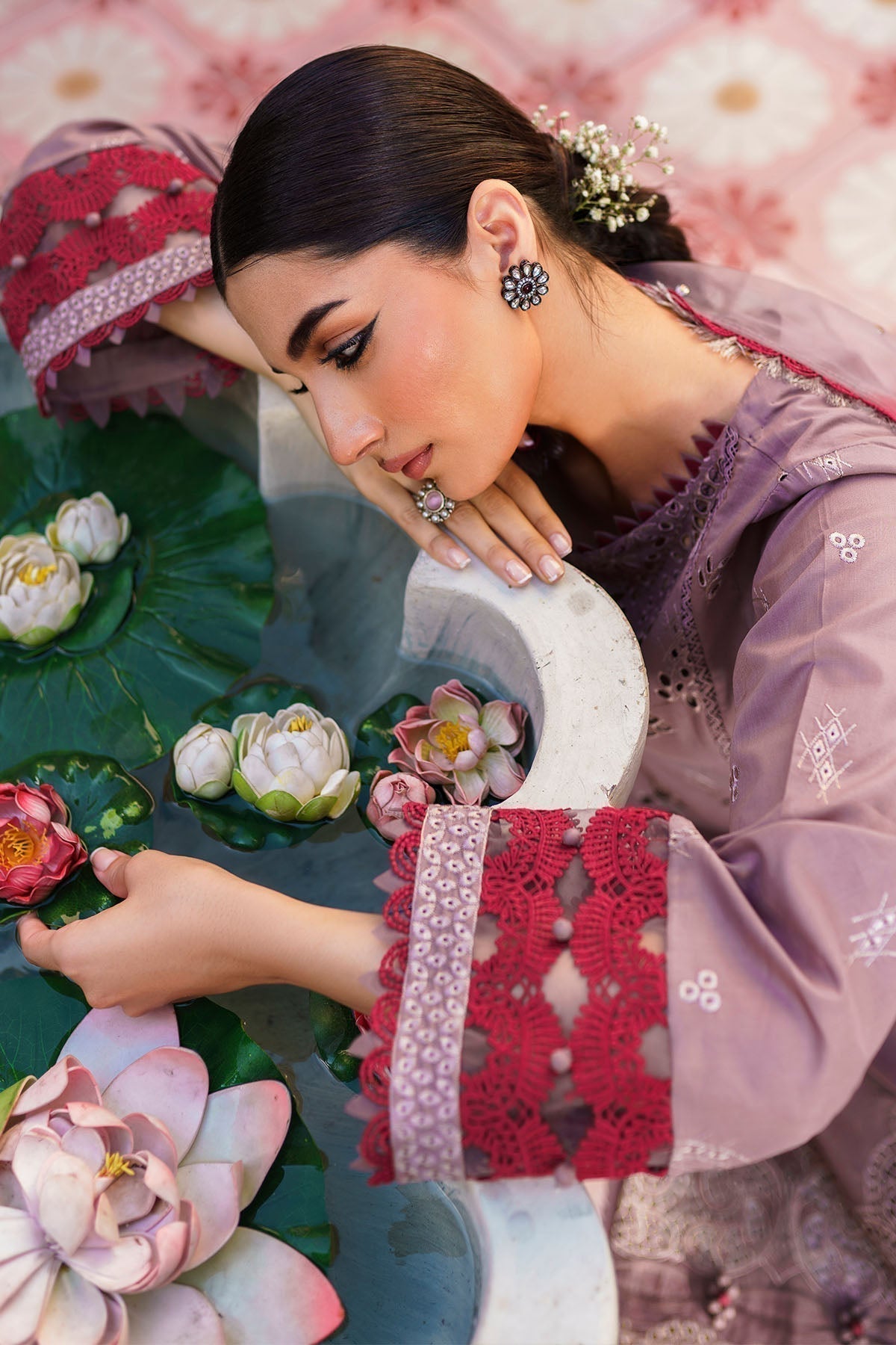 Nureh | Bazaar Lawn | NS-139 - House Of Anaya