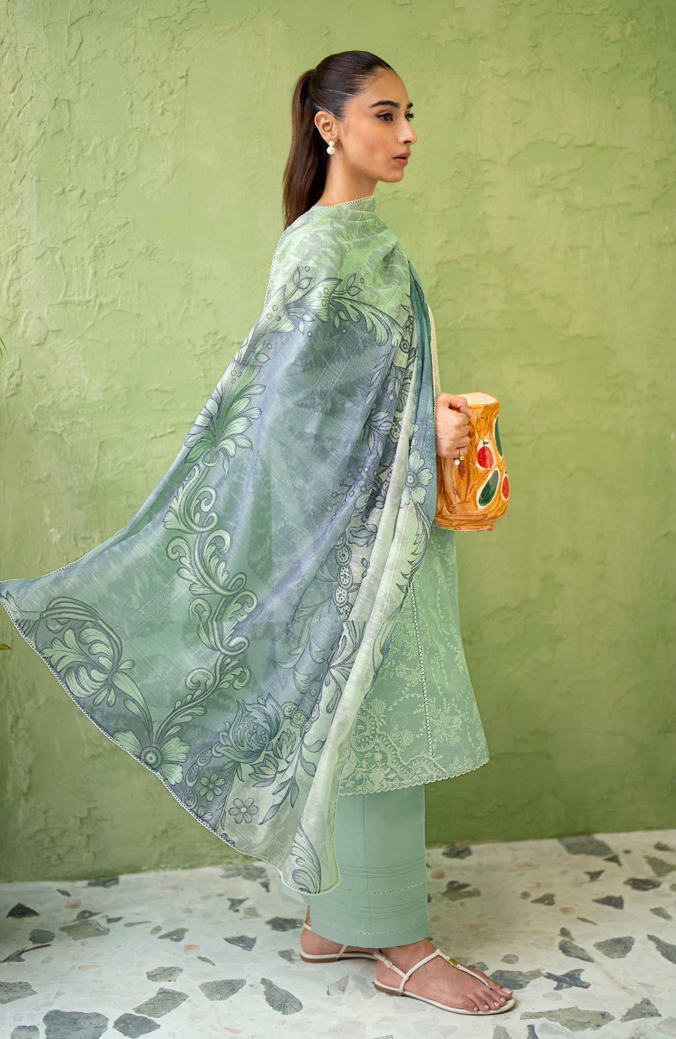 Seran | Artisan Lawn 25 | LAGUNE - House Of Anaya