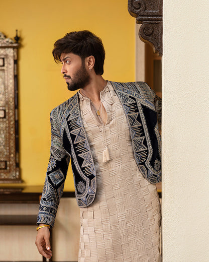 Pakistani Menswear | Faiza Saqlain | Rasik