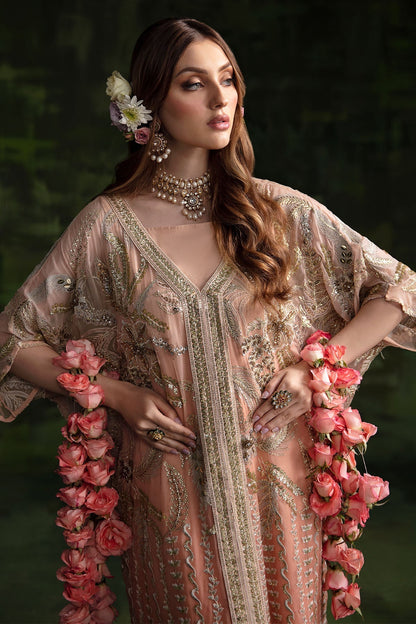 Nureh | Luxury Pret Formals | SHEER PINK