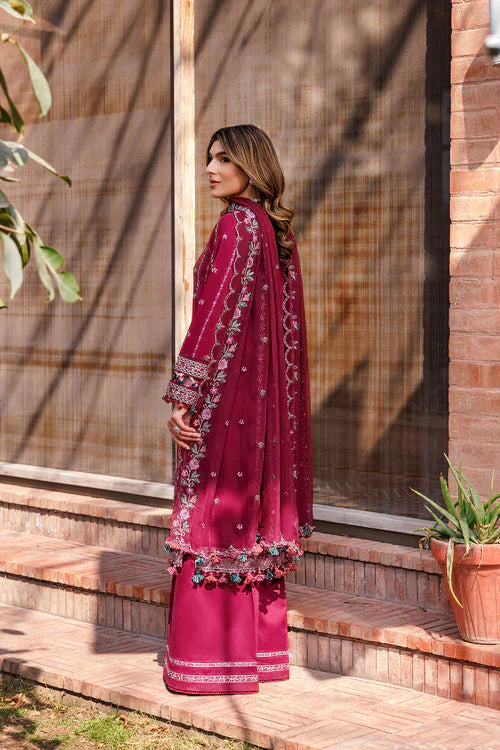 Farasha | Kaavish Lawn 24 | GARNET GLAM - House Of Anaya