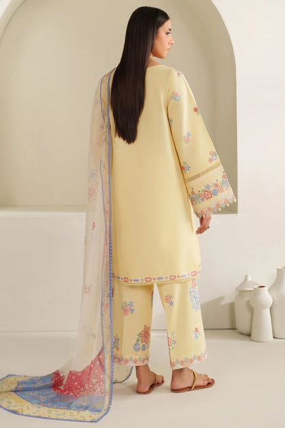 Farasha | Summer Weaves Embroidered lawn'26 | Mellow Canvas