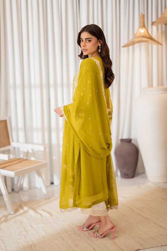 Azure | Ensembles Embroidered Formals | Amber Glow - House Of Anaya