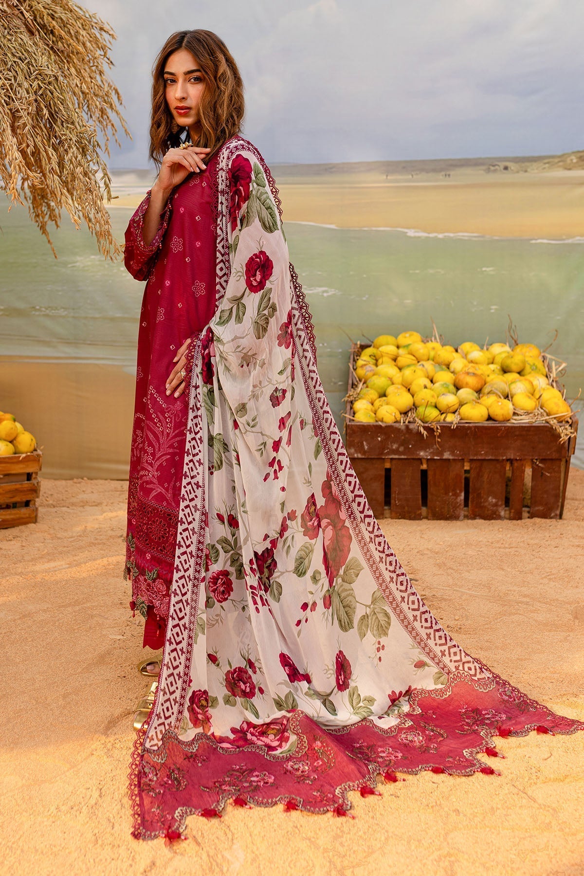 Nureh | Gardenia Lawn 25 | NSG-181 - House Of Anaya