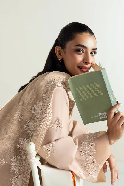 Afrozeh | Basic Pret 25 | Vanilla beige
