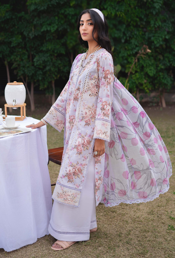 Humdum | Gardenia Lawn 24 | Printkari Lawn PLG 04 - House Of Anaya