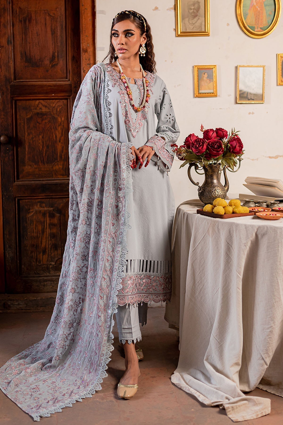 Nureh | Lawn Jacquard | NS-79 - House Of Anaya