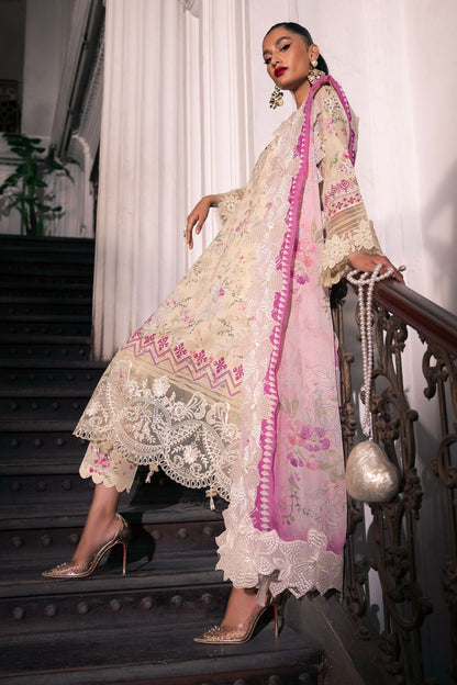 Nureh | Glam Girl Lawn | GL-14 - House Of Anaya