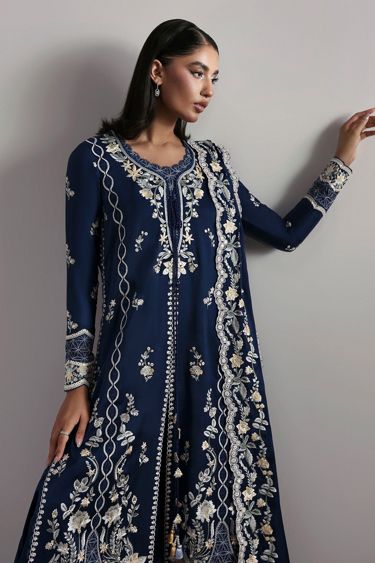Afrozeh | Slate Ready to Wear | Alara