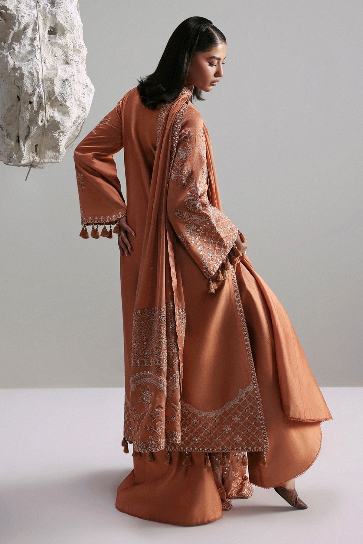 Afrozeh | Slate Ready to Wear | Anastaria