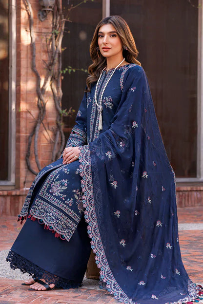 Farasha | Kaavish Lawn 24 | DEEP SAPPHIRE - House Of Anaya