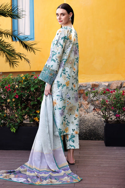 Farasha | Printed Essentials | Aqua Sparkle