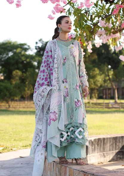 Elaf Premium | Prints Chikankari 24 | 05B CELESTIAL - House Of Anaya