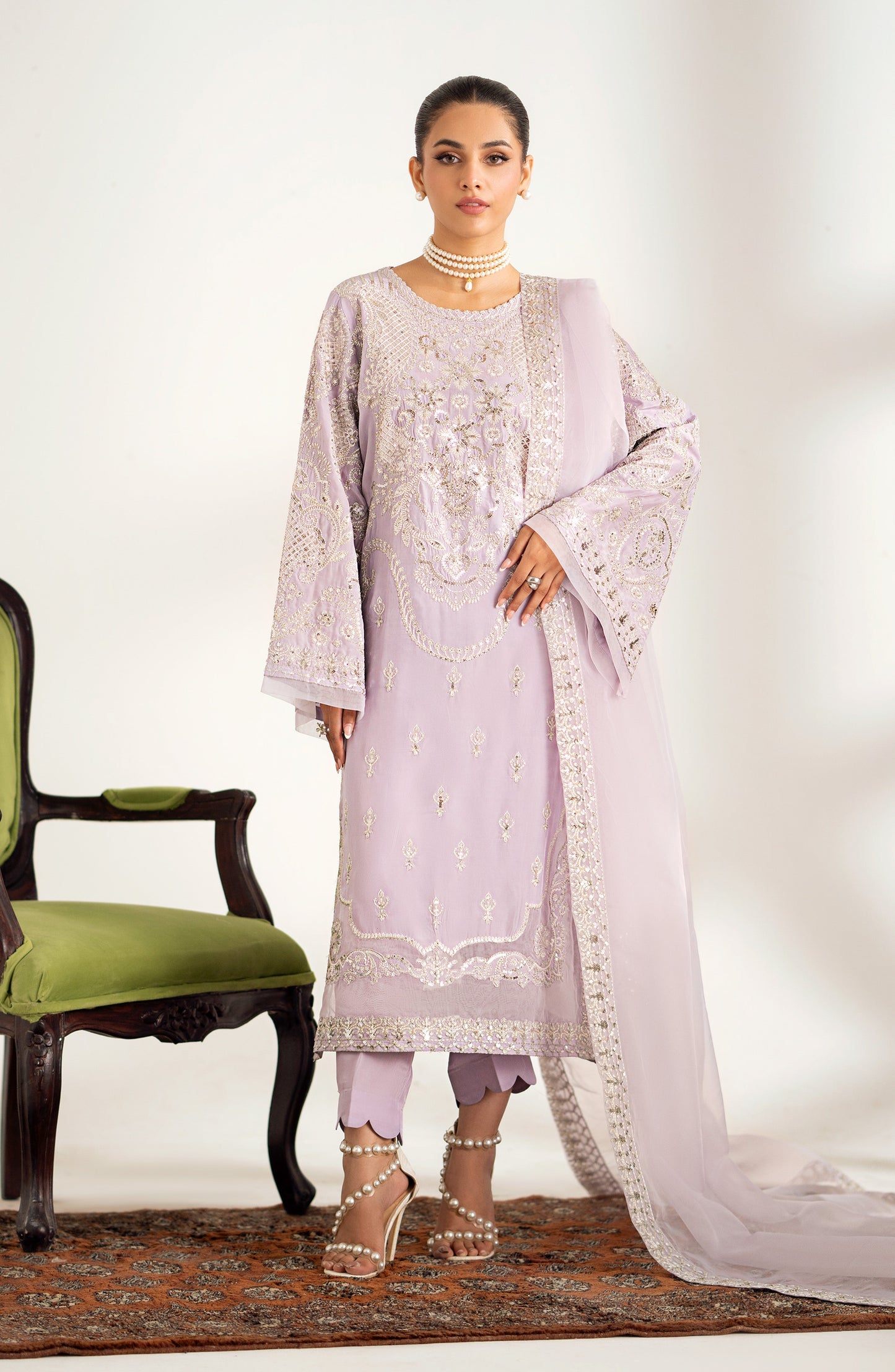Maryum N Maria | Dastan Formals | DINARA - MS40028 - House Of Anaya