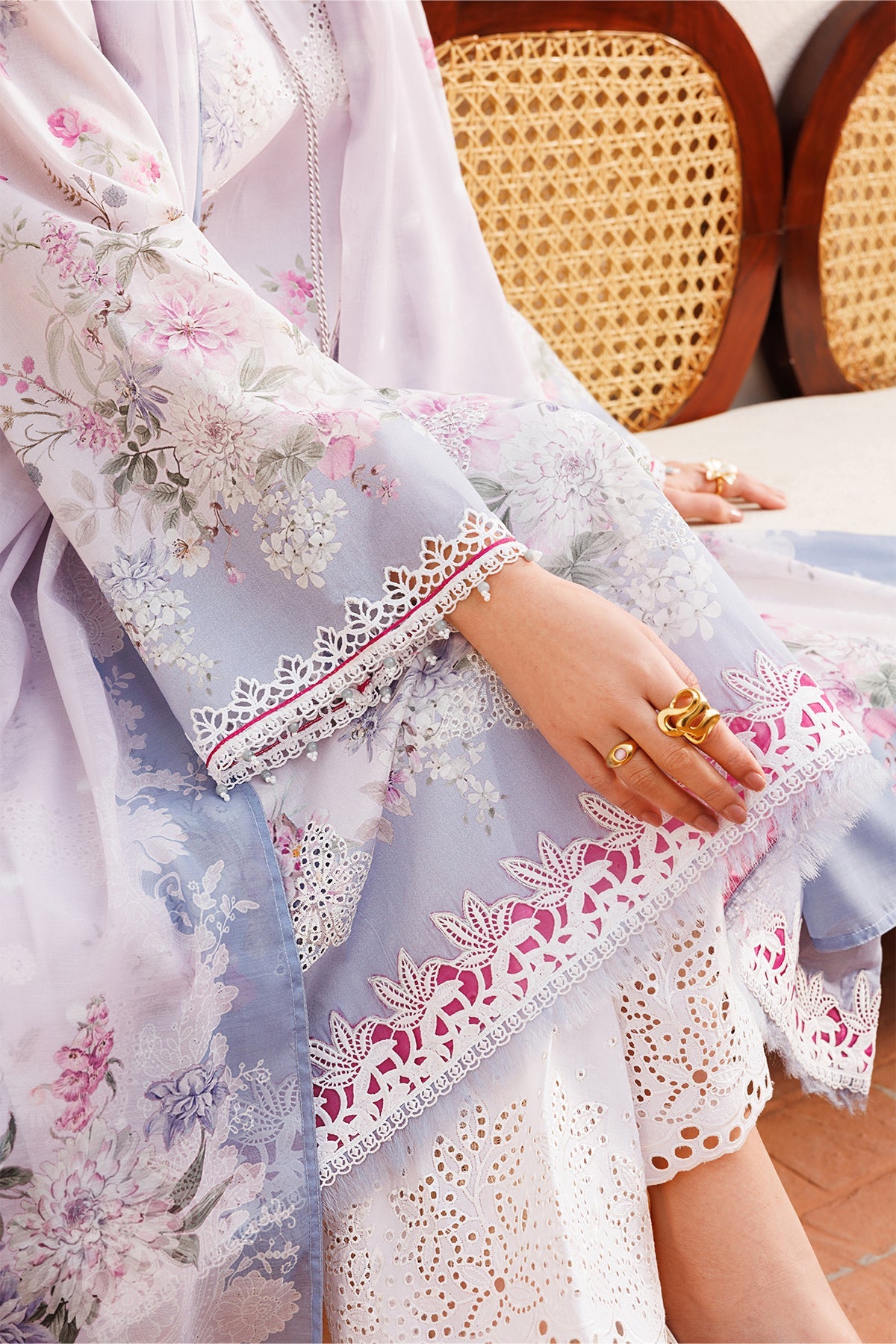 Baroque | Embroidered Lawn | SF-4395