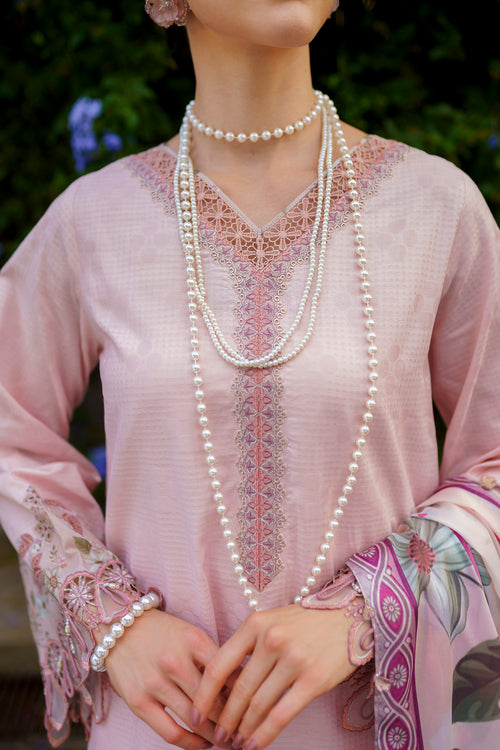 Baroque | Luxury Pret 24 | JACQUARD LAWN UF-588 - House Of Anaya