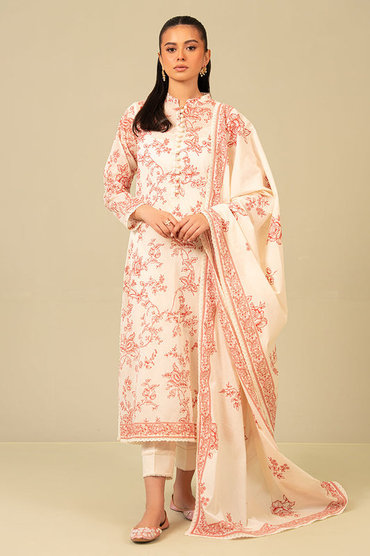 Cross Stitch | Daily Wear Lawn | CS-05 - House Of Anaya