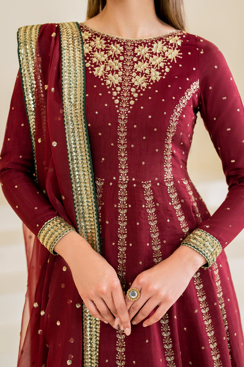Jazmin | Formals Collection | Raw Silk UR-7018 - House Of Anaya