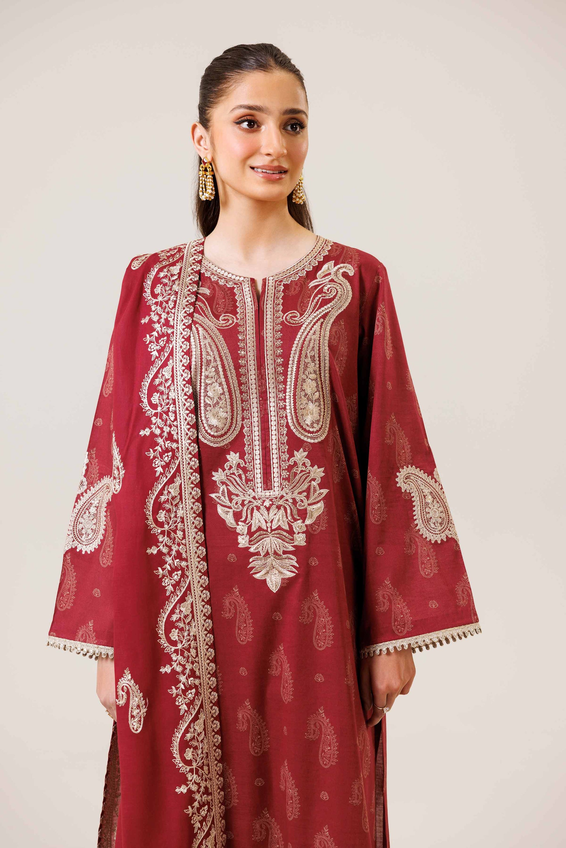 Nishat | Cross Season Edit | 42401990-1 - House Of Anaya